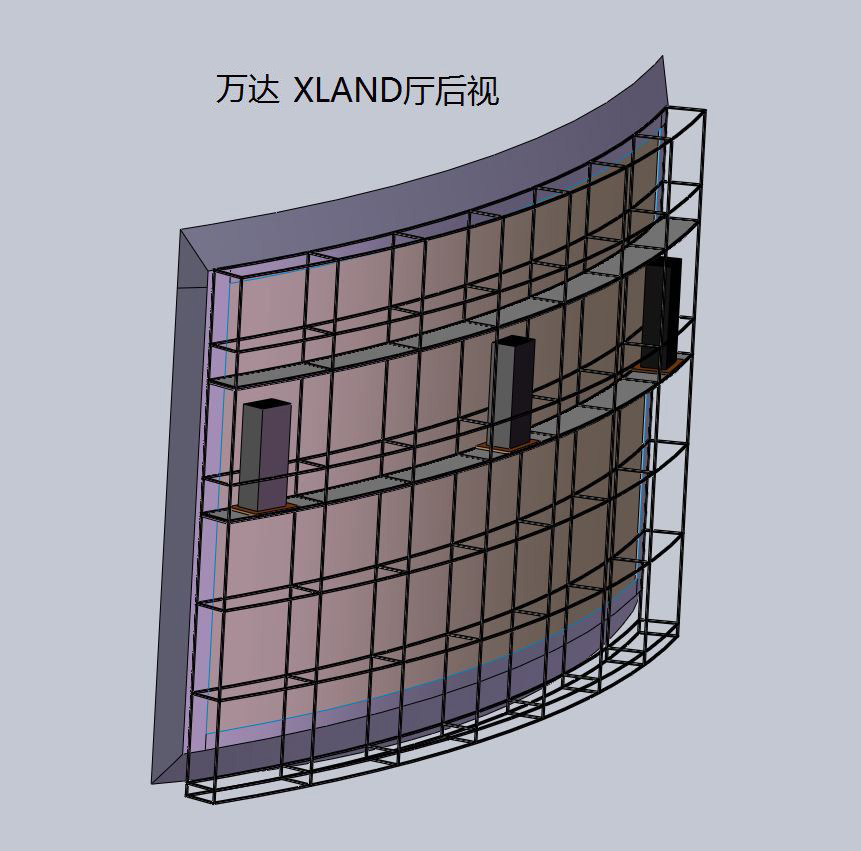 萬達XLAND廳後視